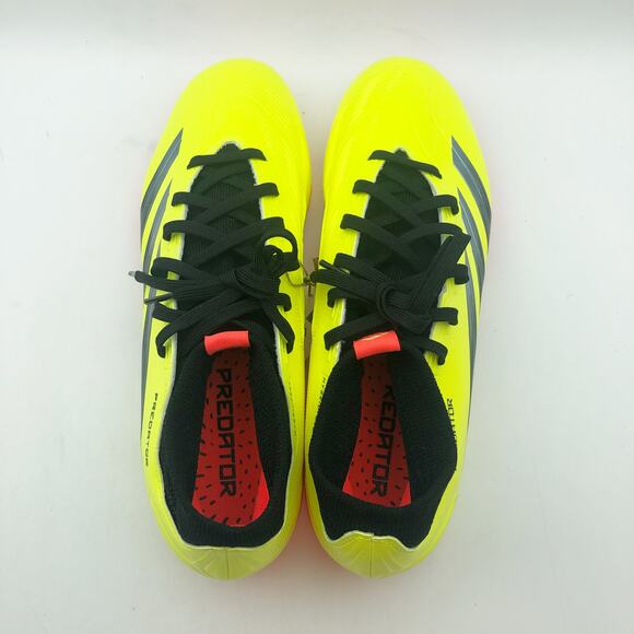 Adidas Men's Predator League Mid Soccer Cleats Size 8 Yellow Black NWOB - Picture 8 of 11